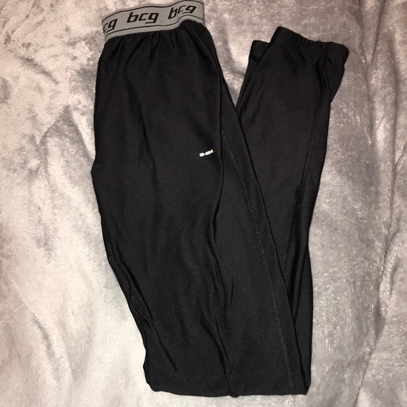 Black Dri Fit Running Leggings - Picture 1 of 4